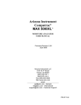Arizona MAX-5000XL Humidifier User Manual