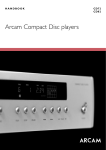 Arcam CD72 DVD Player User Manual
