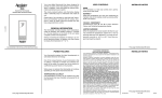 Aprilaire 8531 111-137B 97185 Thermostat User Manual