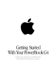 Apple BookG4 Computer Laptop User Manual