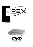 Apex Digital AD-1110W DVD Player User Manual