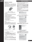 APC BIOM34-EC Mouse User Manual
