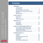 APC AP7900 Computer Accessories User Manual