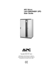 APC 2AP9604S Power Supply User Manual