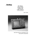 Anritsu S251B Stereo System User Manual