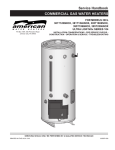 American Water Heater 381T1546NOX Water Heater User Manual