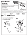 American Standard 6044.XXX Indoor Furnishings User Manual