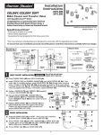 American Standard 2980 Indoor Furnishings User Manual