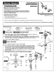 American Standard 2555.801 Indoor Furnishings User Manual