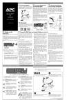 American Power Conversion 350/500 Power Supply User Manual