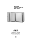 American Power Conversion 10-40kW Power Supply User Manual