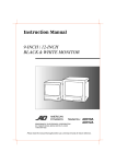 American Dynamics 15 Computer Monitor User Manual