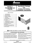 Amana PGB58B Slow Cooker User Manual