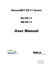 Alvarion BU-DS.11 Network Router User Manual