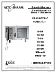 Alto-Shaam 1220 Oven User Manual