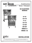 Alto-Shaam 10.10 Oven User Manual