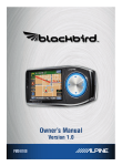 Alpine PMD-B100 GPS Receiver User Manual
