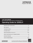 Aiwa TV-S2700 CRT Television User Manual