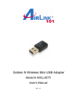 Airlink101 AWLL6075 Network Card User Manual