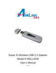Airlink101 AWLL4030 Network Card User Manual