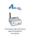 Airlink101 APSUSB201W Power Supply User Manual