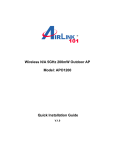 Airlink101 APO1200 Network Card User Manual