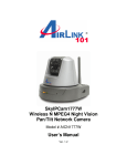 Airlink101 AICN1777W Security Camera User Manual