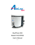 Airlink101 AICAP650 Digital Camera User Manual