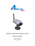 Airlink101 AIC250W Security Camera User Manual