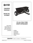 Agri-Fab 45-02881 Lawn Mower User Manual