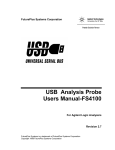 Agilent Technologies FS4100 Computer Drive User Manual