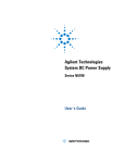 Agilent Technologies 5742A Welding System User Manual