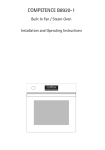 AEG B8920-1 Oven User Manual