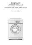 AEG 1600 Washer User Manual