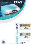 Adder Technology AV4DVI Switch User Manual