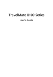 Acer 8100 Series Laptop User Manual