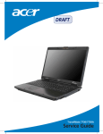 Acer 7620Z Laptop User Manual