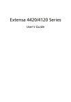 Acer 4120 Laptop User Manual