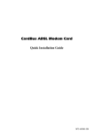 Abocom CIA3000 Network Card User Manual