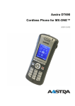 Aastra Telecom DT690 Cordless Telephone User Manual