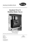 Aarrow Fires TF 70 Stove User Manual