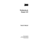3M 325 Universal Remote User Manual