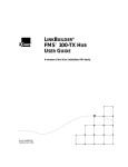 3Com 100 TX Switch User Manual