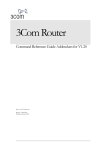 3Com 10014302 Network Router User Manual