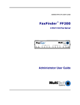 Multitech FF200 User guide