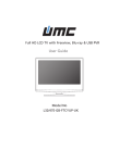 UMC BLU-RAY TV User guide