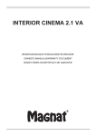 Magnat Audio INTERIOR IC 61 Owner`s manual