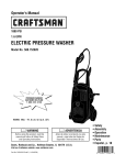Craftsman 580.752020 Operator`s manual