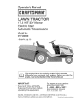 Craftsman 917.28033 Operator`s manual