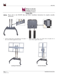 Premier Mounts PSD-BWL Installation manual